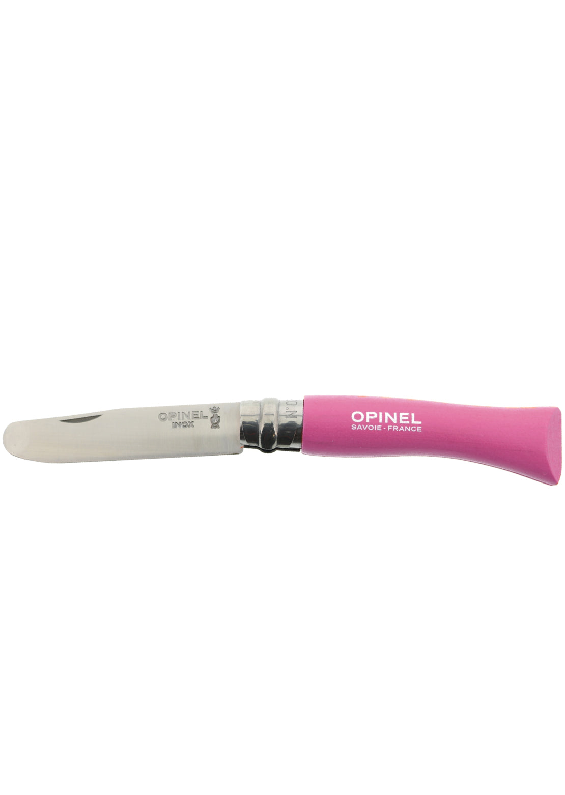 Opinel Junior N°07 My First Opinel Round Ended Knife Pink