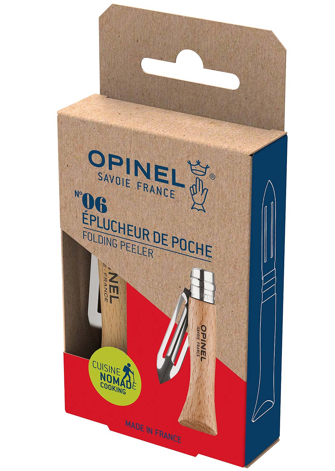 Opinel No 6 Peeling Knife