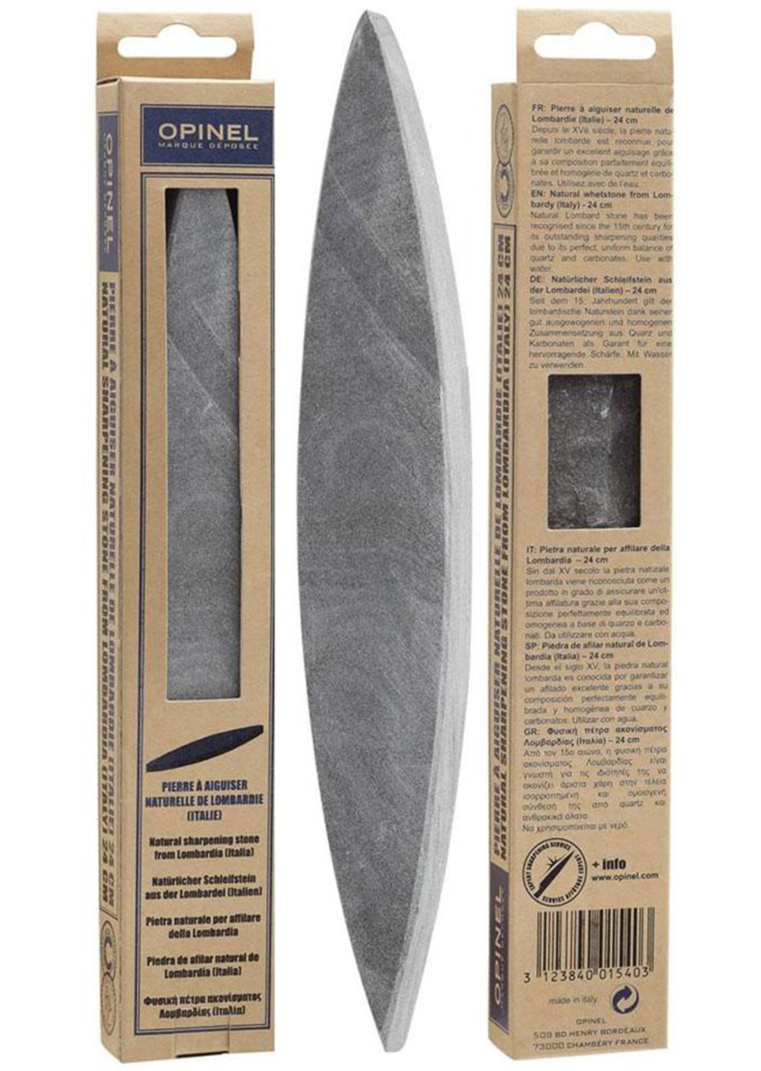 Opinel Sharpening Natural Stone - 24 cm