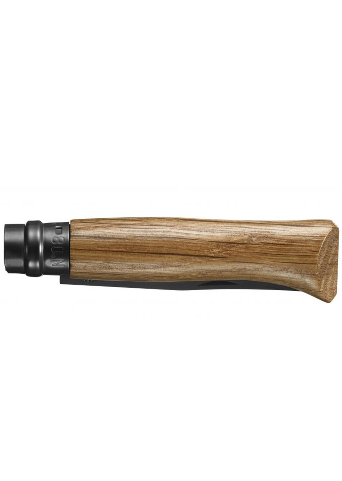 Opinel Tradition N°08 Luxury Black Oak Black Stainless Steel Knife Black Oak