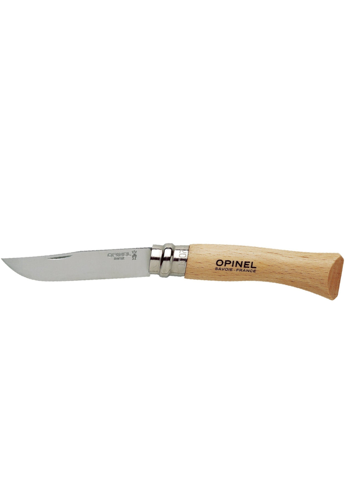 Opinel Tradition N°07 Classic Stainless Steel Knife Beech Wood