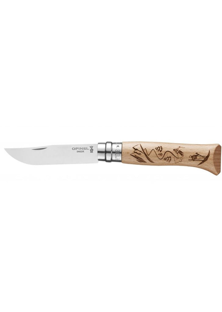 Tradition N°08 Engraved Adventure Stainless Steel Knife