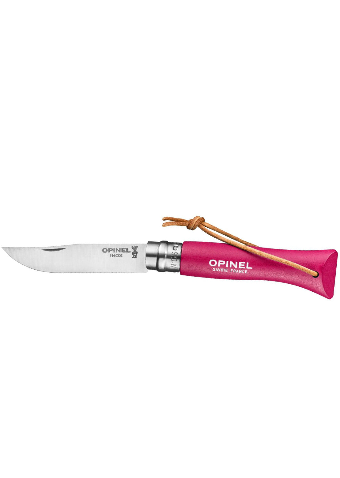Opinel Trekking N°06 Colorama Handle Bushwhacker Knife Pink