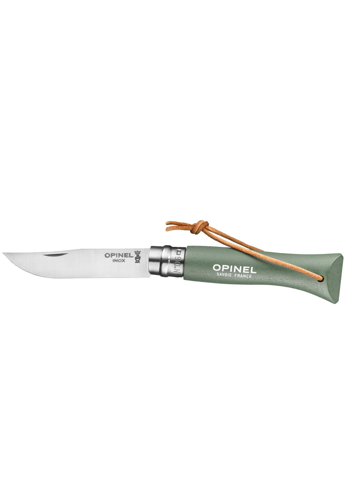 Opinel Trekking N°06 Colorama Handle Bushwhacker Knife Sage