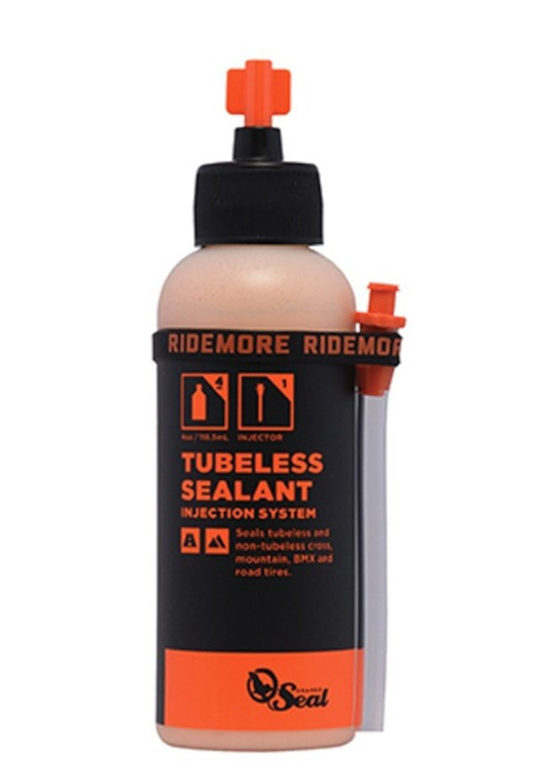 Orange Seal Tire Sealant Regular w/ Injection System - 4oz