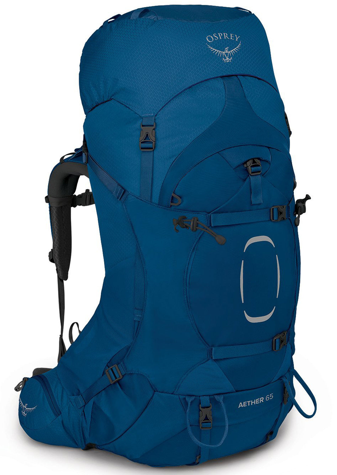 Osprey Men&#39;s Aether 65 Backpack Deep Water Blue