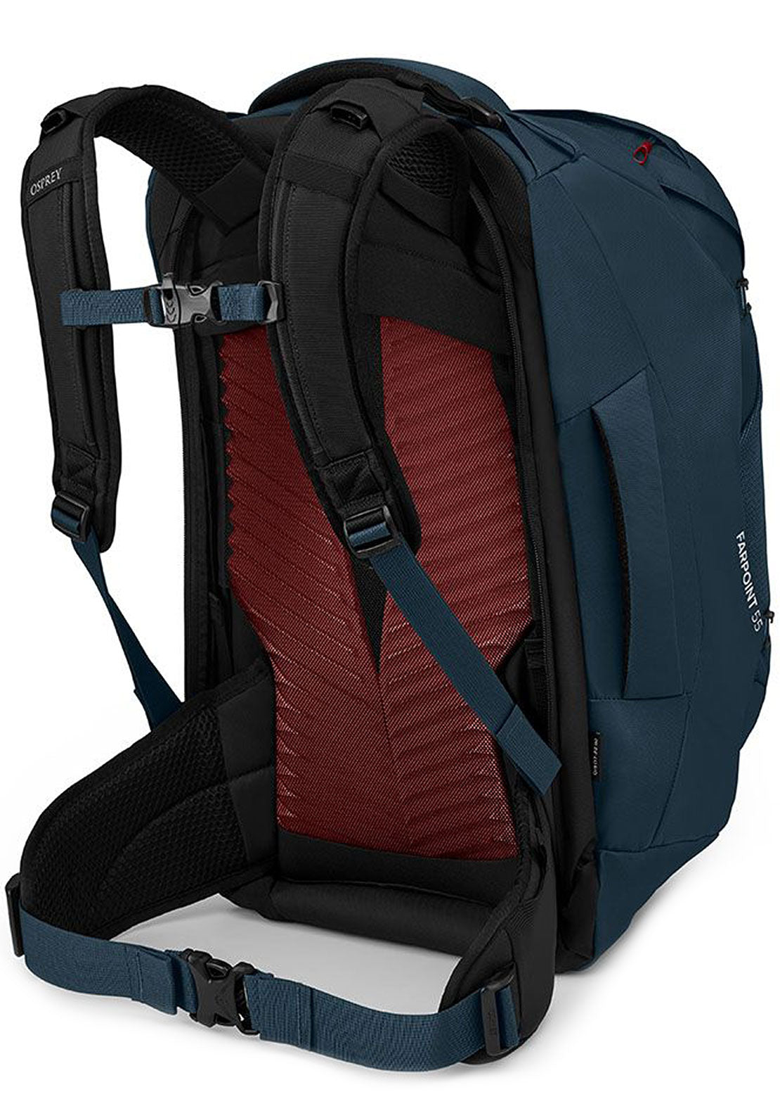 Osprey Men&#39;s Farpoint 55L Travel Pack Muted Space Blue