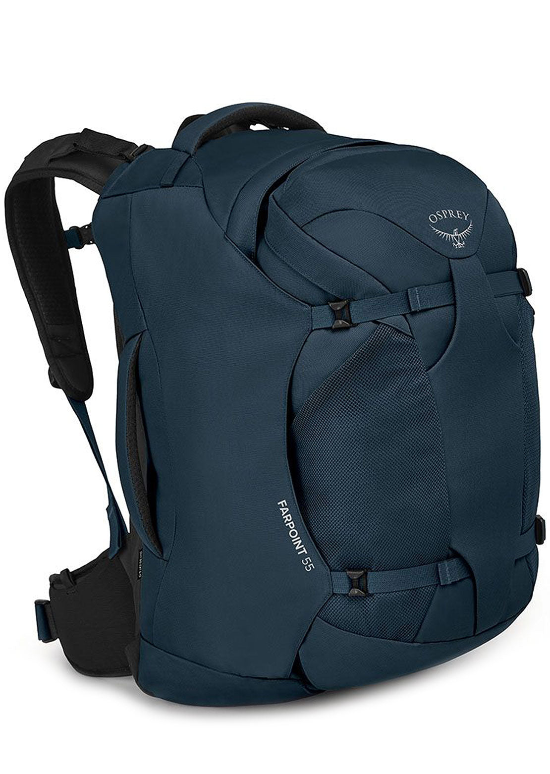 Osprey Men&#39;s Farpoint 55L Travel Pack Muted Space Blue