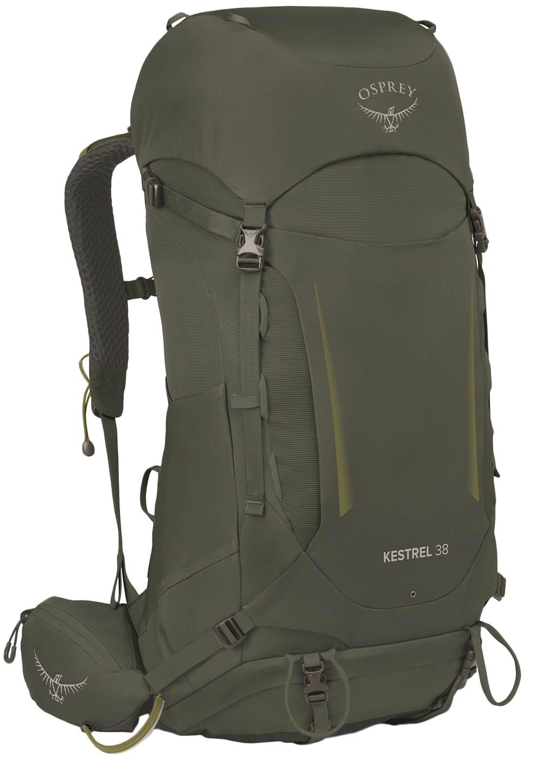 Osprey Men's Kestrel 38 Hiking Backpack Bonsai Green