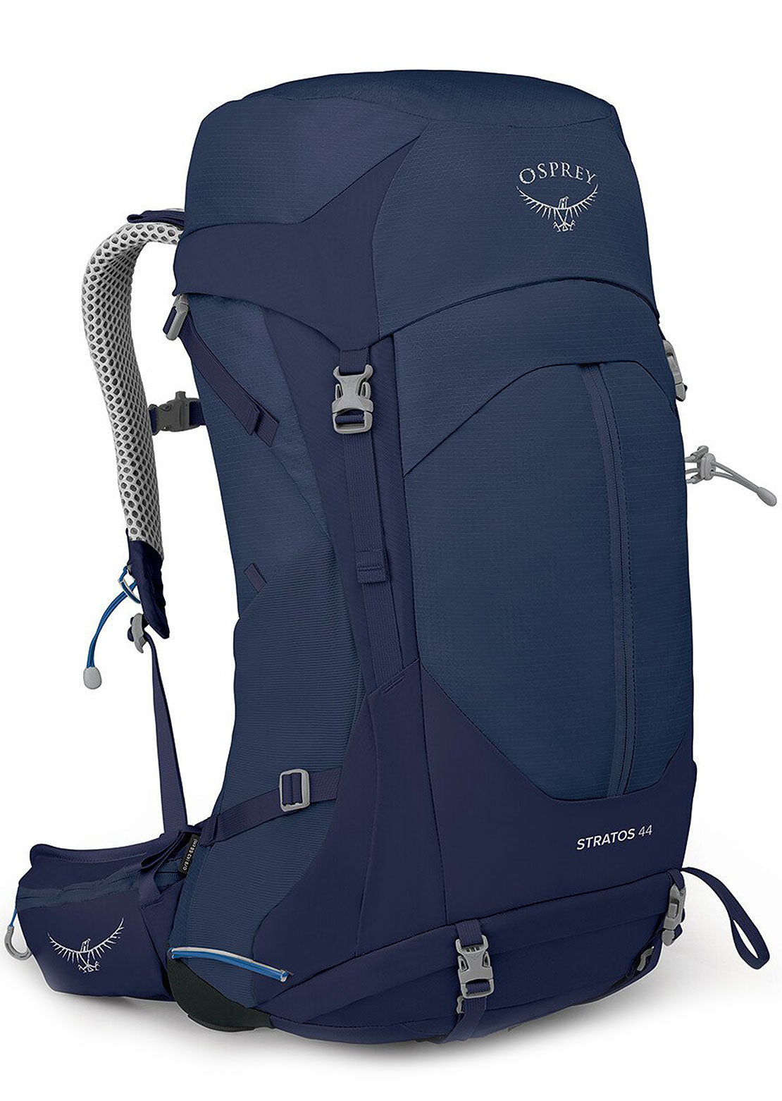 Osprey Men's Stratos 44L Hiking Backpack Cetecean Blue