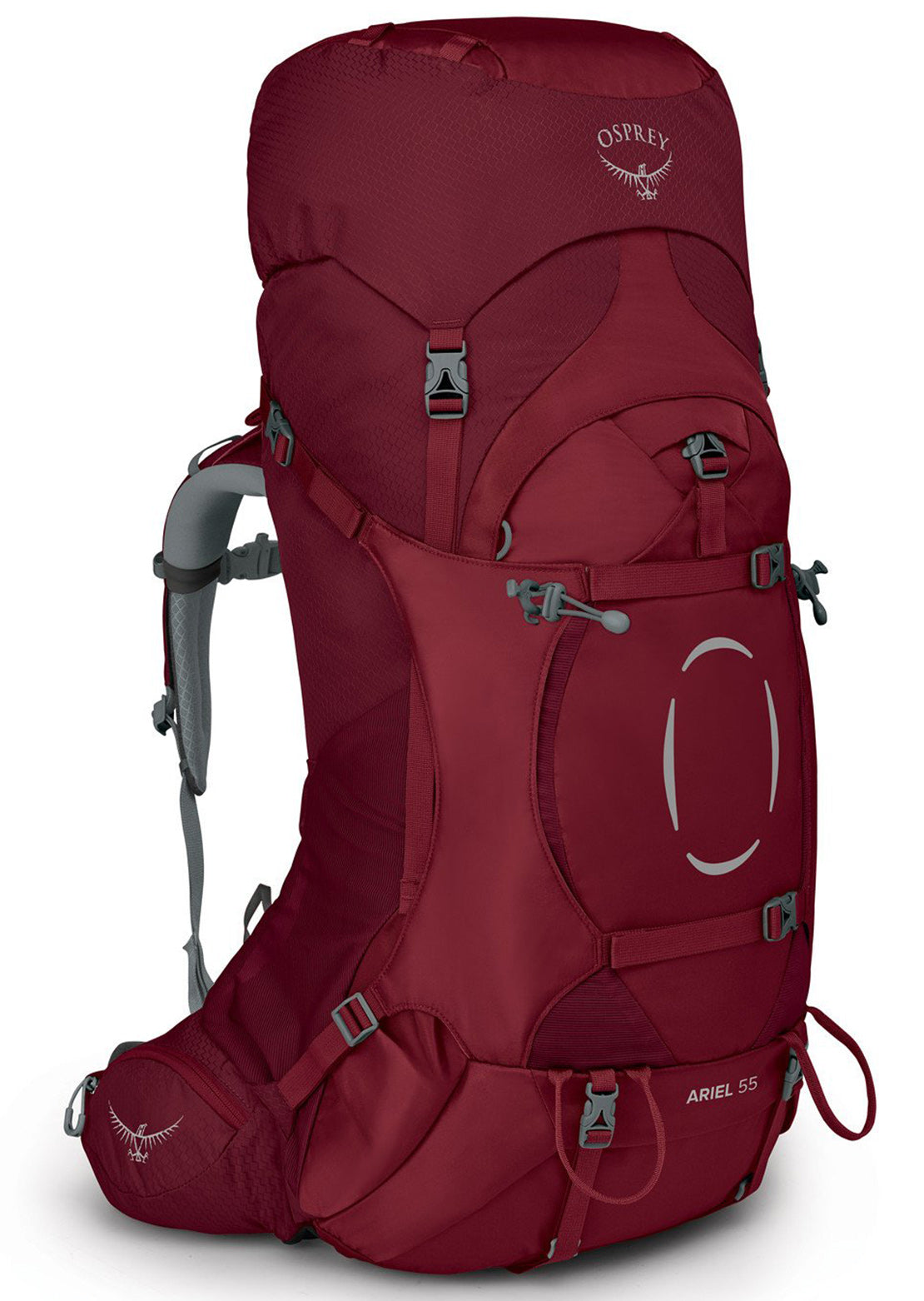 Osprey Women&#39;s Ariel 55 Backpack Claret Red