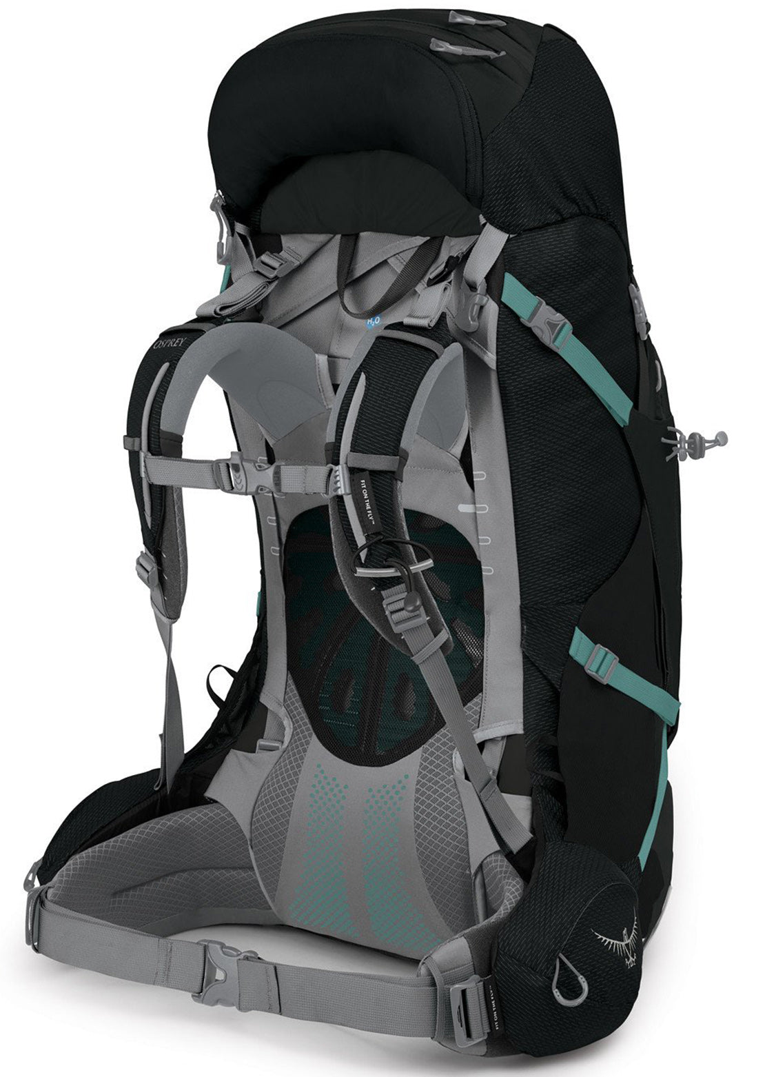 Osprey Women&#39;s Ariel Plus 60 Backpack Black