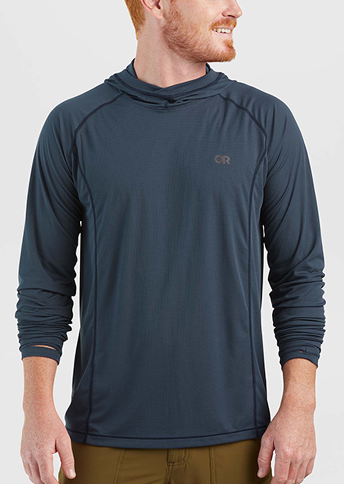 Outdoor Research Men&#39;s Echo Hood Naval Blue