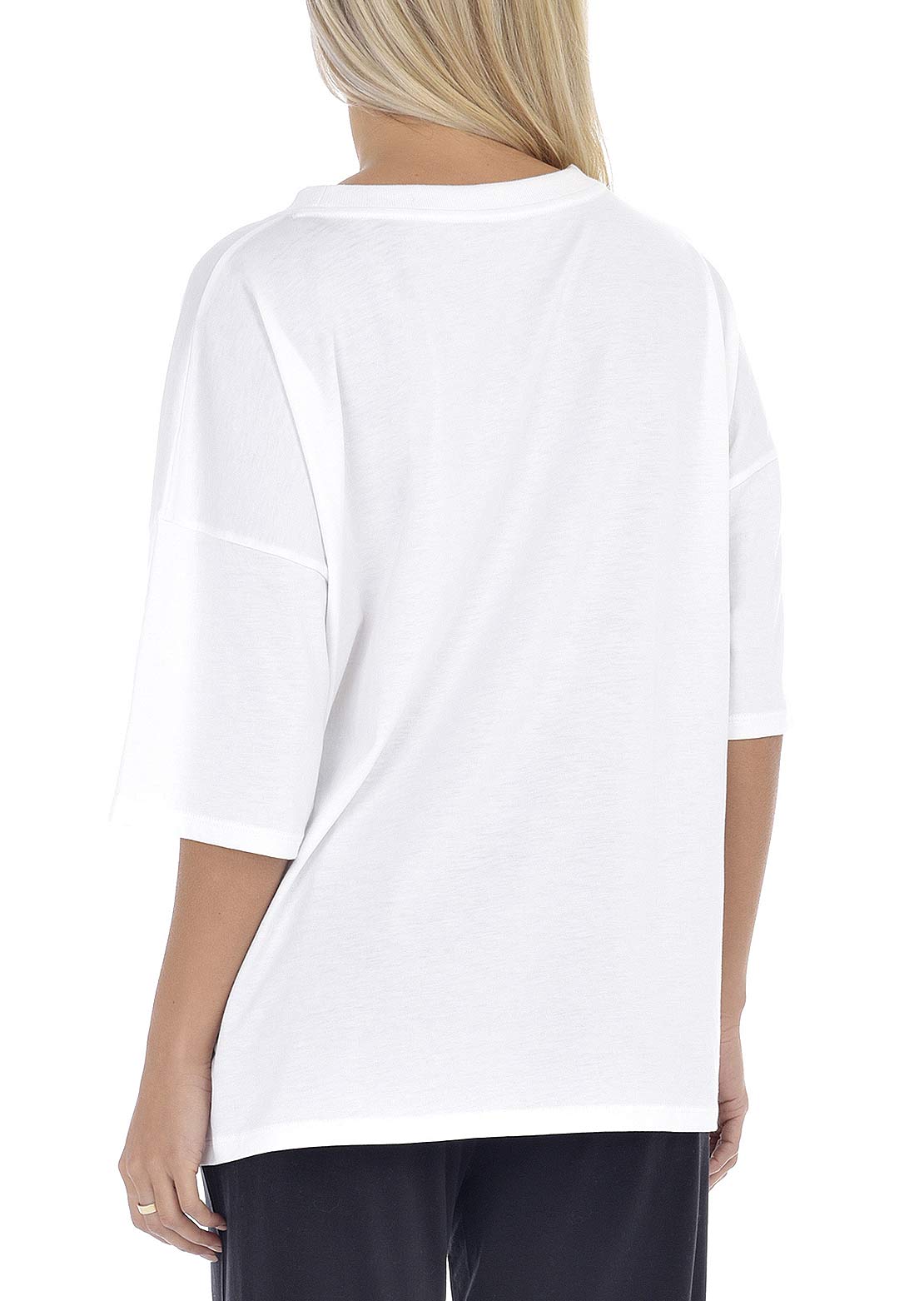 Paper Label Women&#39;s Grove Bf T-Shirt White