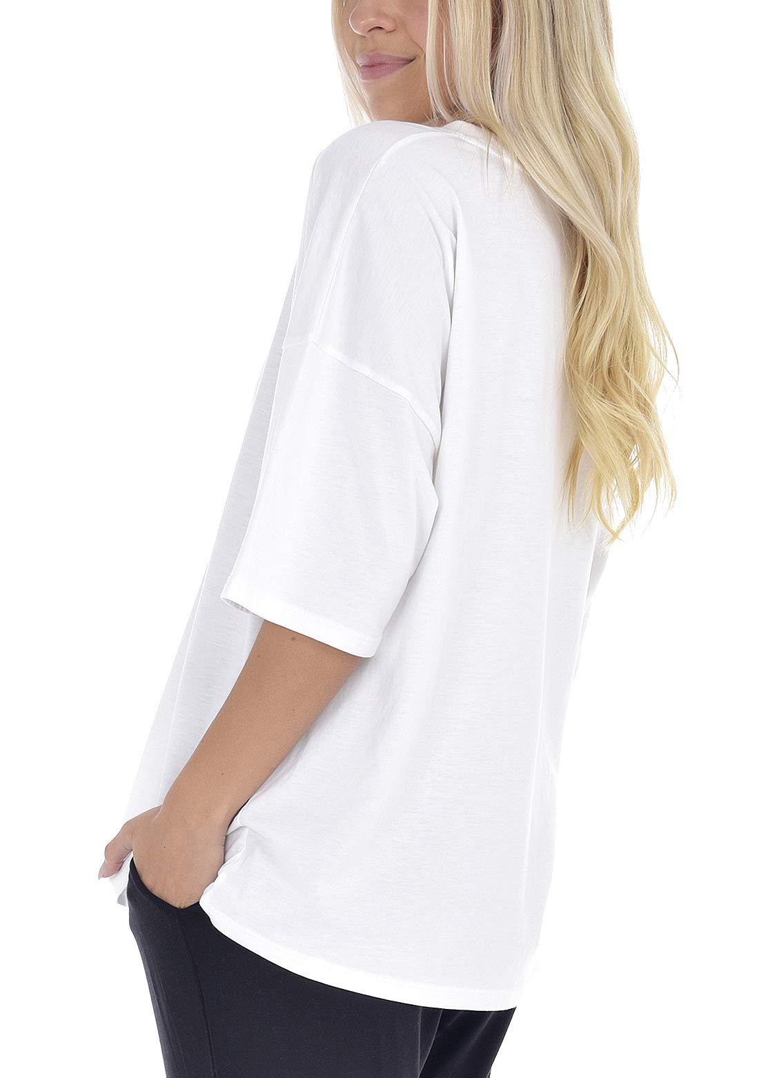 Paper Label Women&#39;s Grove Bf T-Shirt White