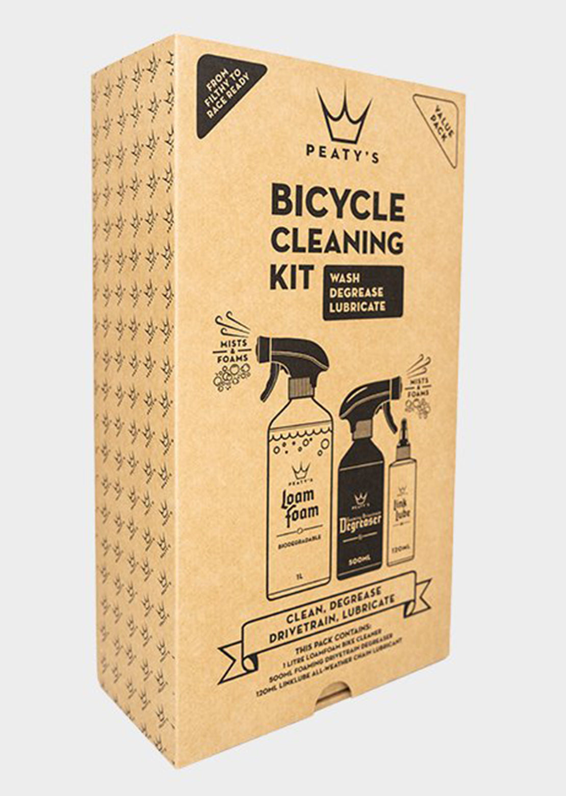 Peatys Clean Degrease &amp; Lube Starter Pack