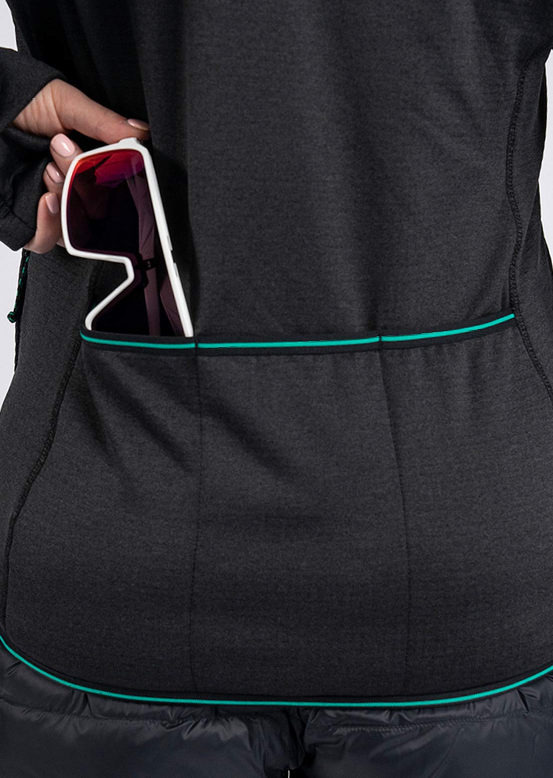 Peppermint Women&#39;s Hybrid Jacket Black