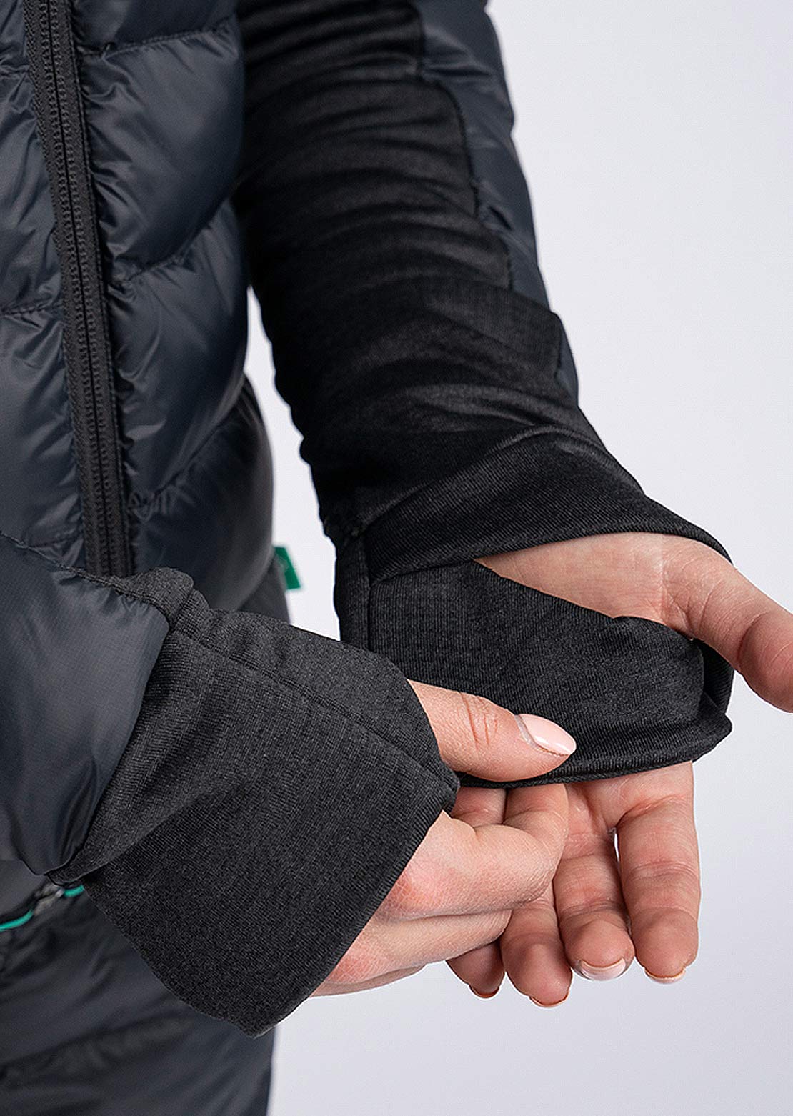 Peppermint Women&#39;s Hybrid Jacket Black