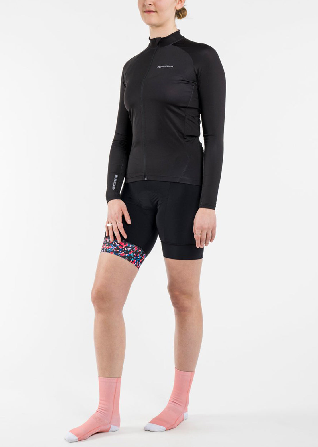 Peppermint Women&#39;s Longsleeve Jersey Black