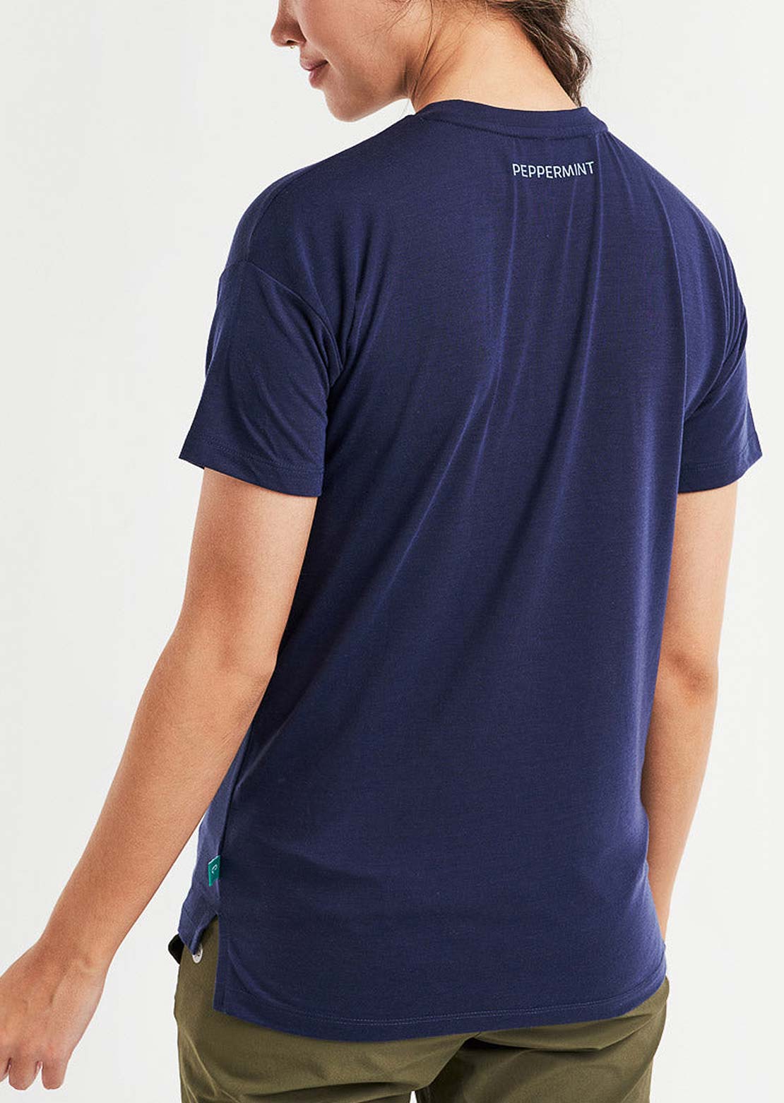 Peppermint Women&#39;s Mellow T-Shirt Navy