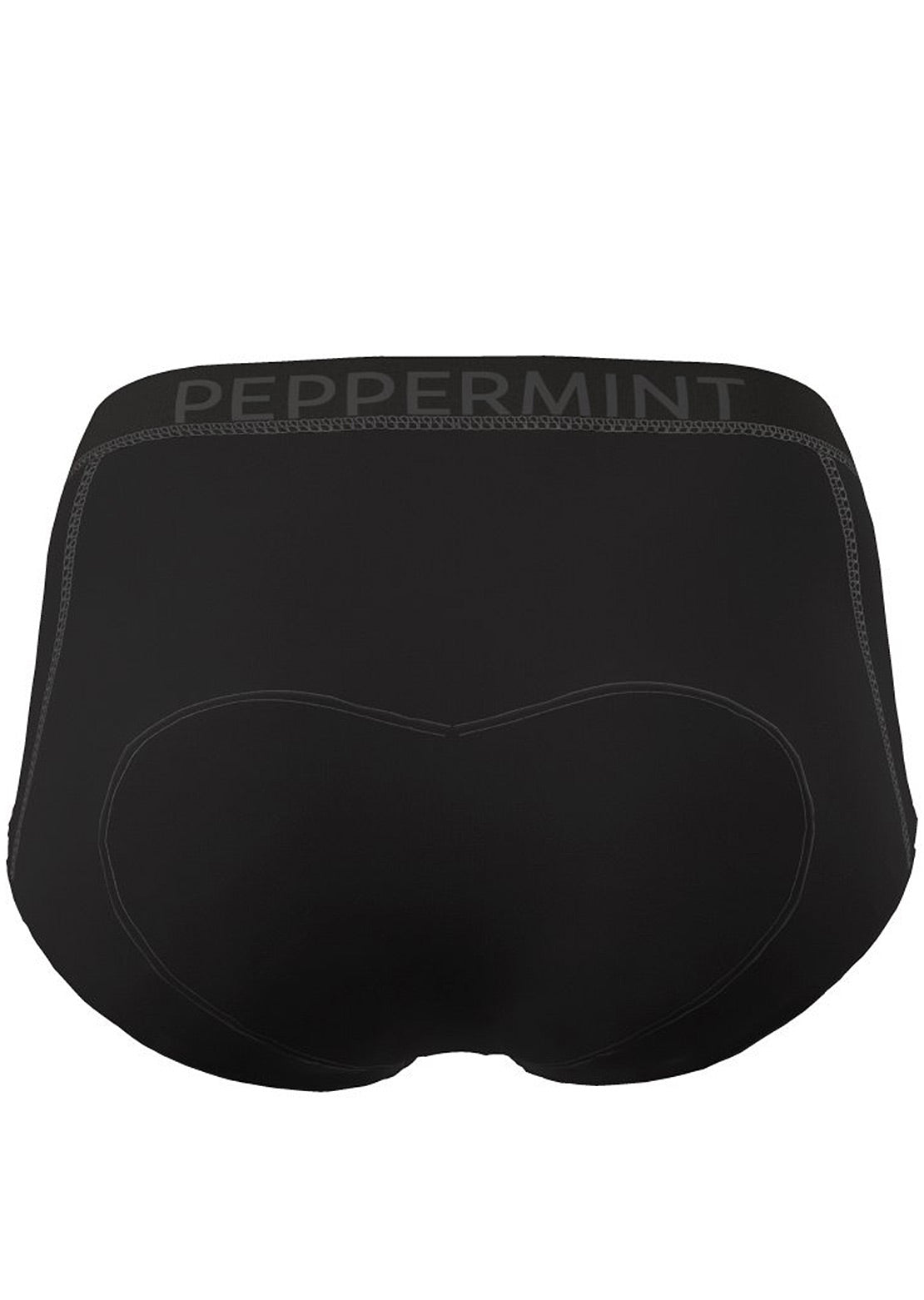 Peppermint Women&#39;s Mountain Bike Padded Underwear Black