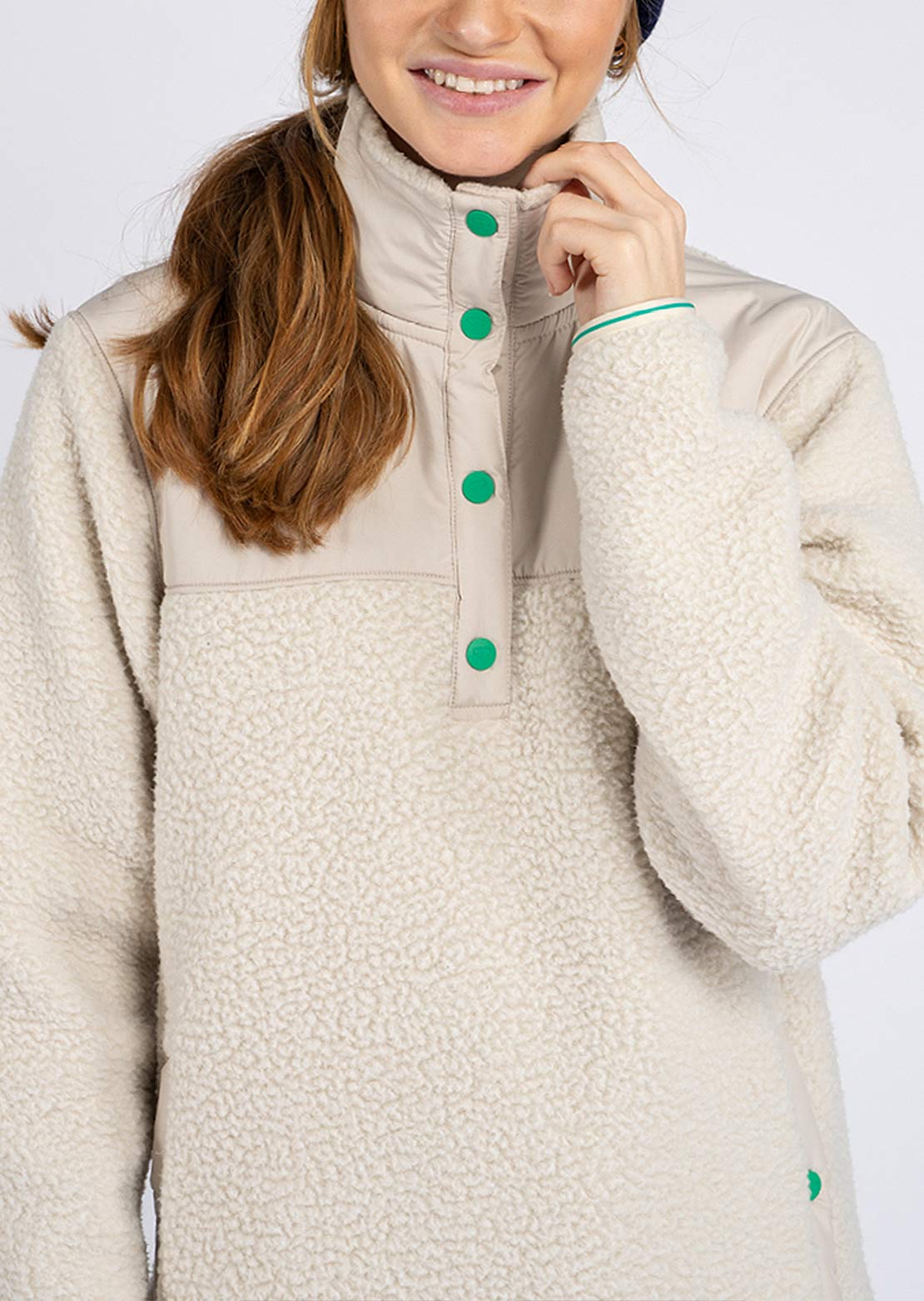 Peppermint Women&#39;s Sherpa Pullover Igloo
