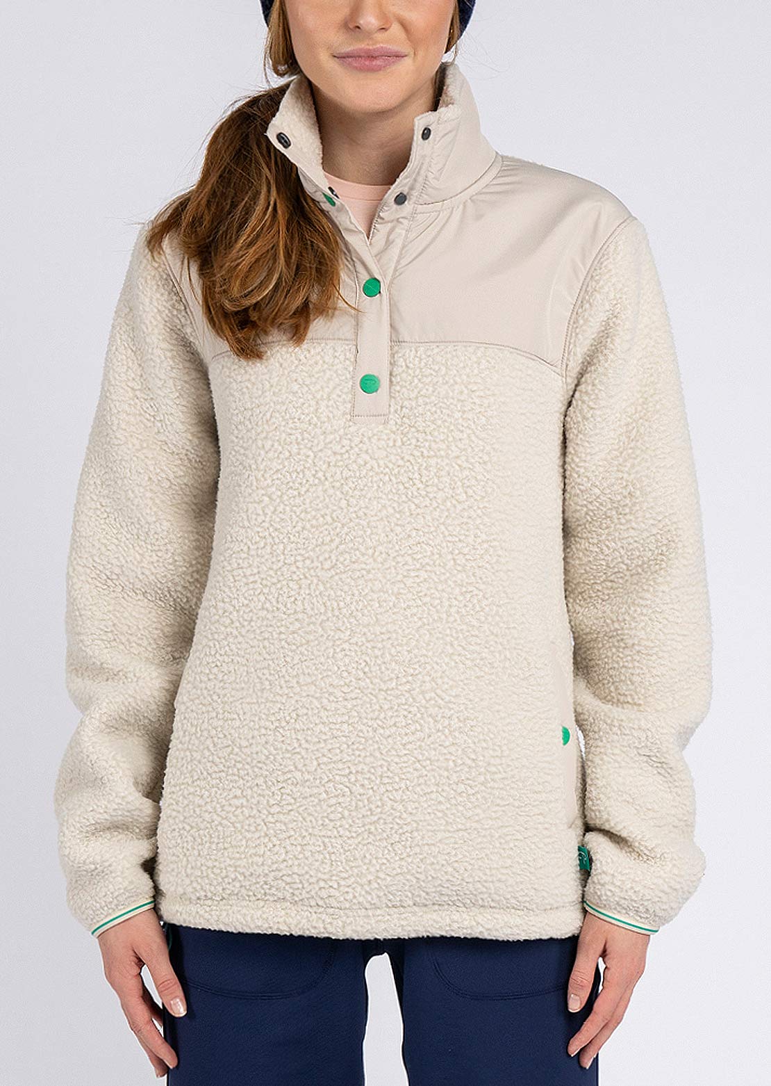 Peppermint Women&#39;s Sherpa Pullover Igloo