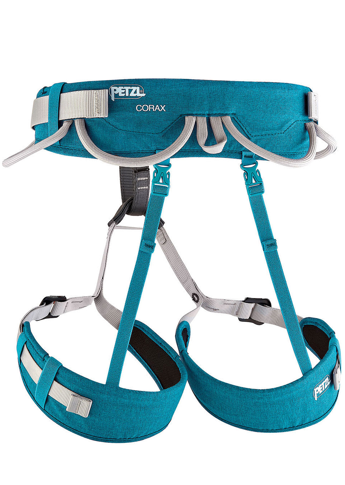 Petzl Corax Climbing Harness Turquoise