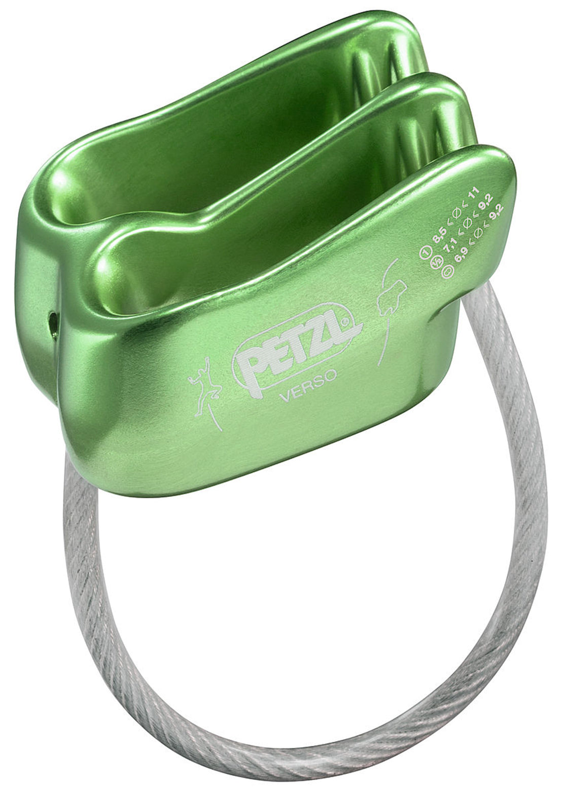 Petzl Verso Belay Device Green