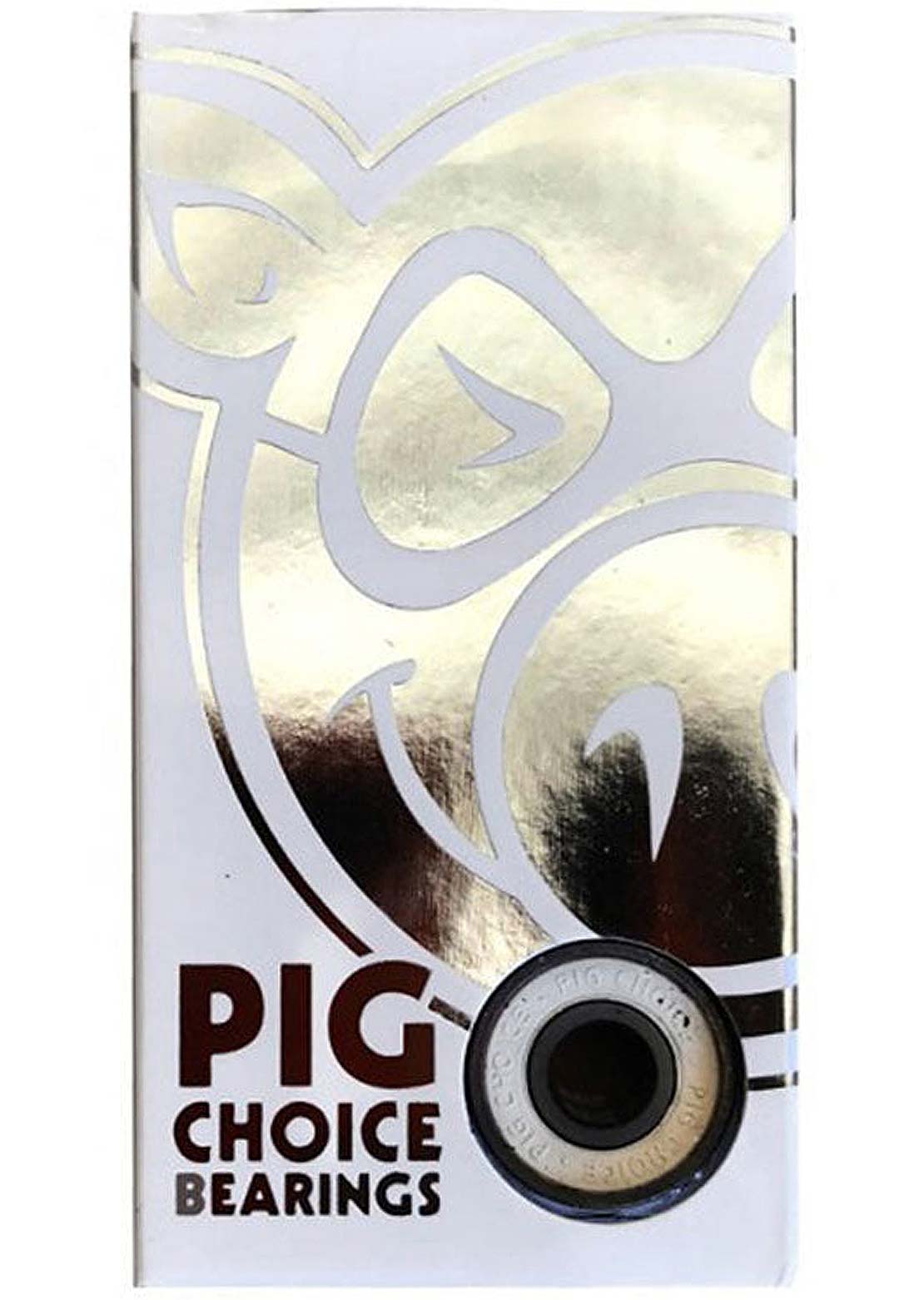 Pig Wheels Choice Skateboard Bearings Silver