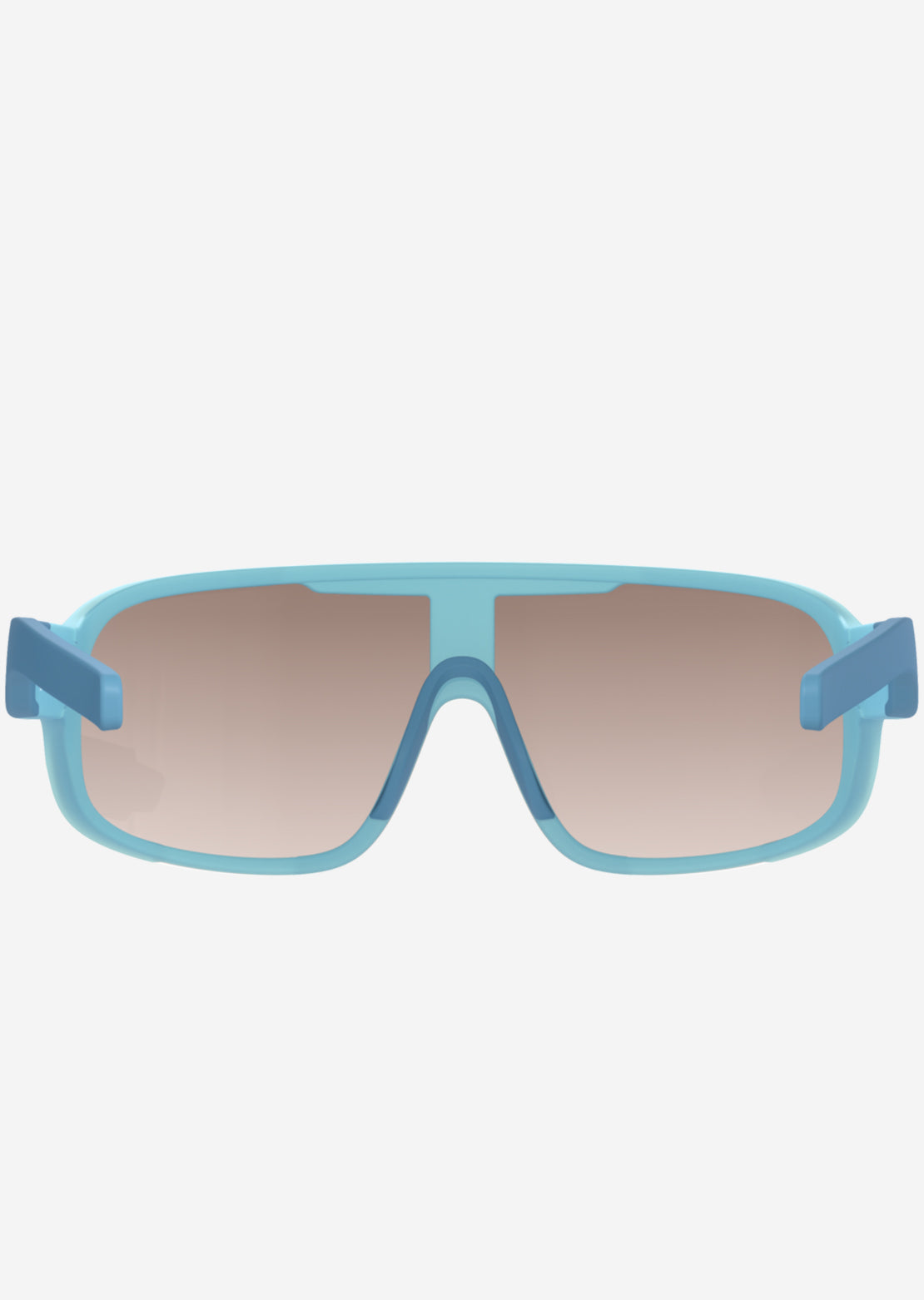 POC Aspire Bike Sunglasses Basalt Blue/Brown Silver Mirror ASP2012