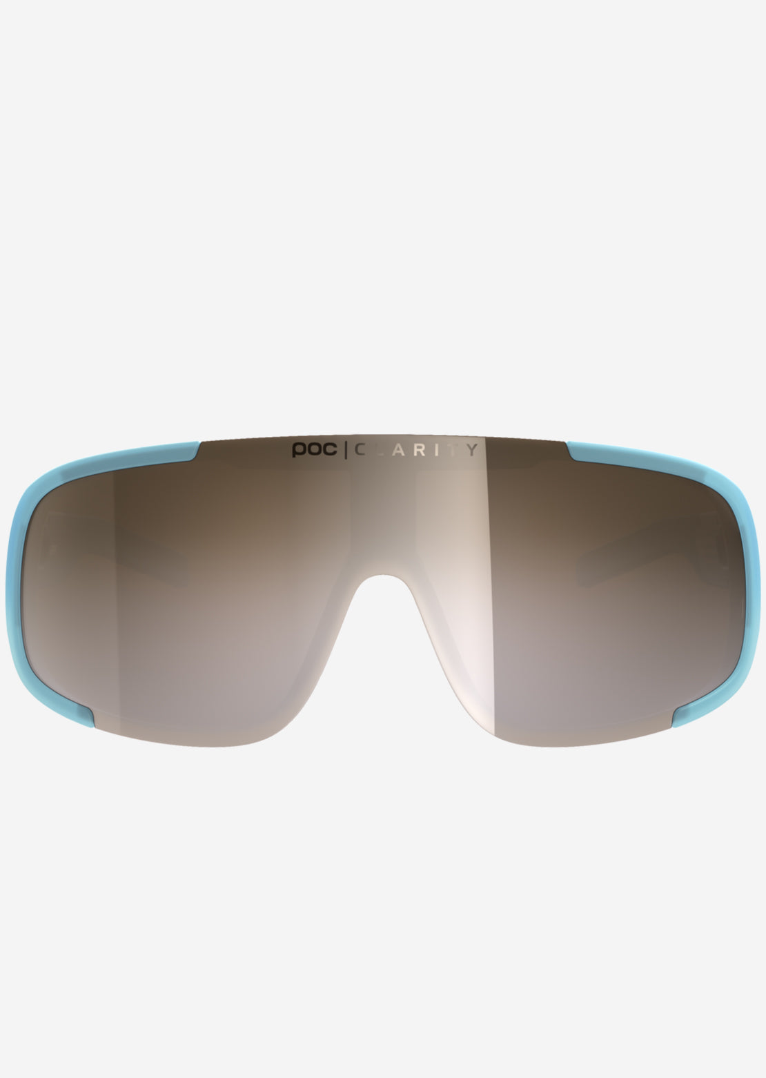 POC Aspire Bike Sunglasses Basalt Blue/Brown Silver Mirror ASP2012