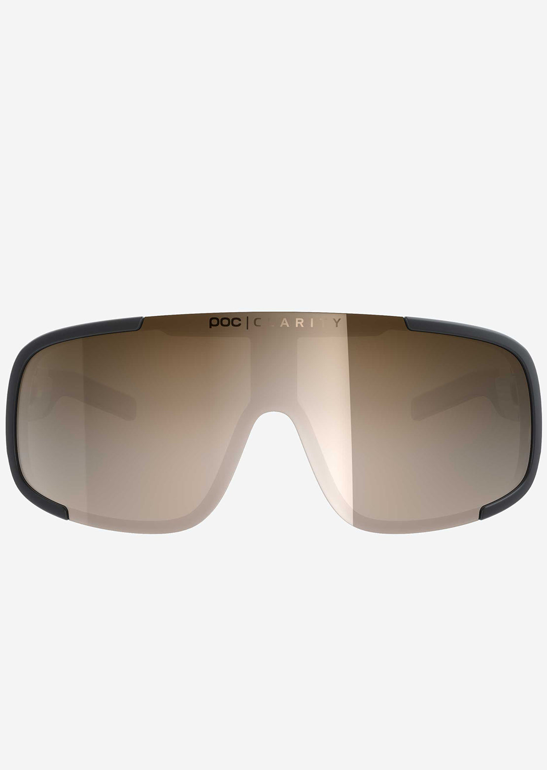 POC Aspire Bike Sunglasses Uranium Black/Brown Silver Mirror ASP2012