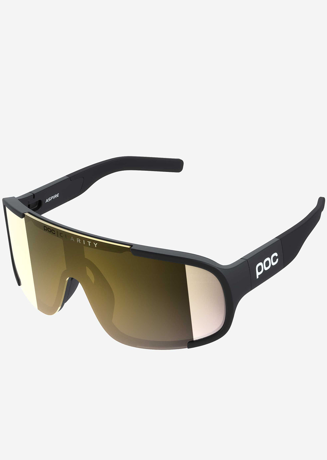 POC Aspire Bike Sunglasses Uranium Black/Violet Gold Mirror ASP2012