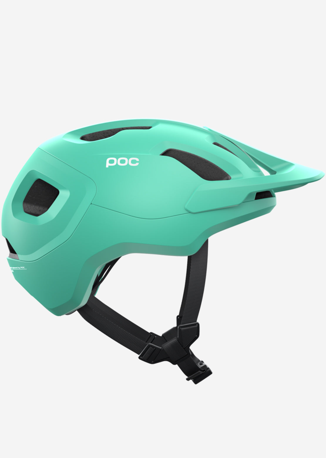 POC Axion Spin Mountain Bike Helmet Fluorite Green Matte
