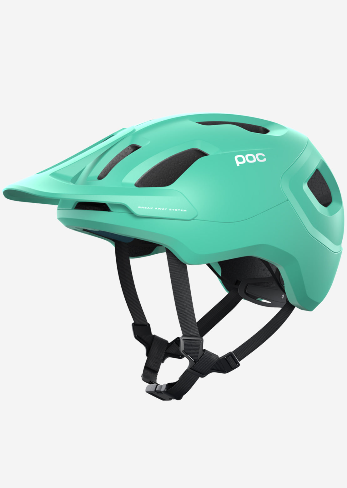 POC Axion Spin Mountain Bike Helmet Fluorite Green Matte