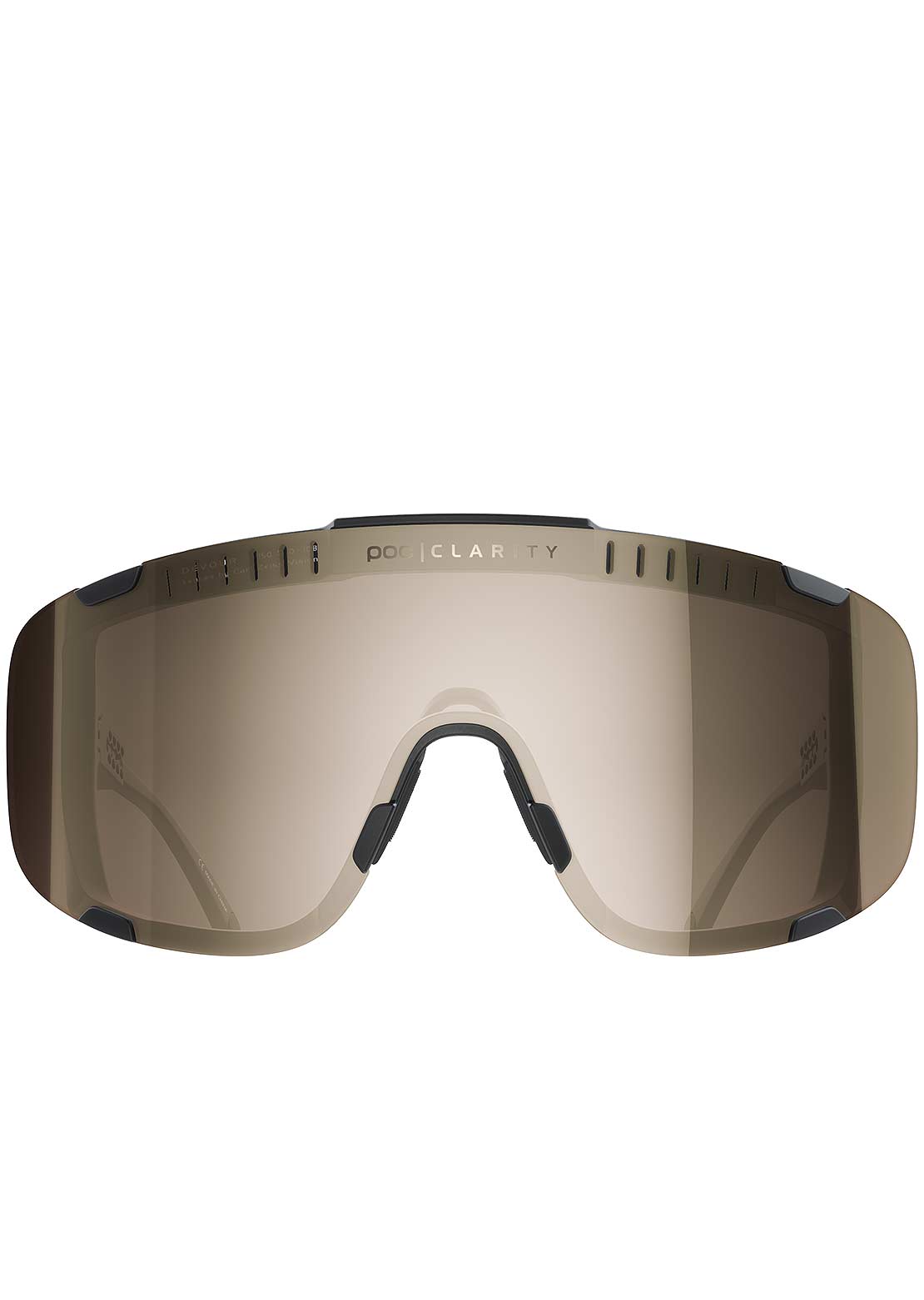 POC Devour Bike Sunglasses Uranium Black/Brown Silver Mirror