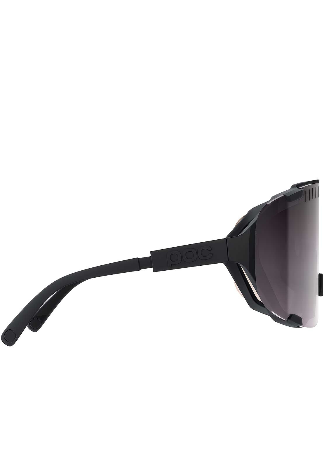 POC Devour Bike Sunglasses Uranium Black/Brown Silver Mirror