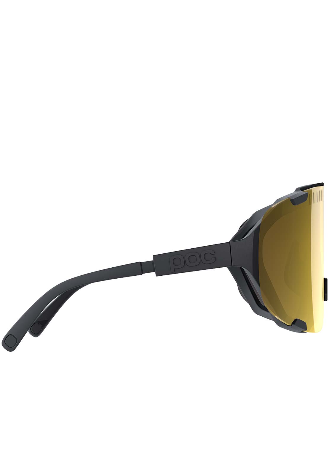 POC Devour Bike Sunglasses Uranium Black/Clarity Road Gold