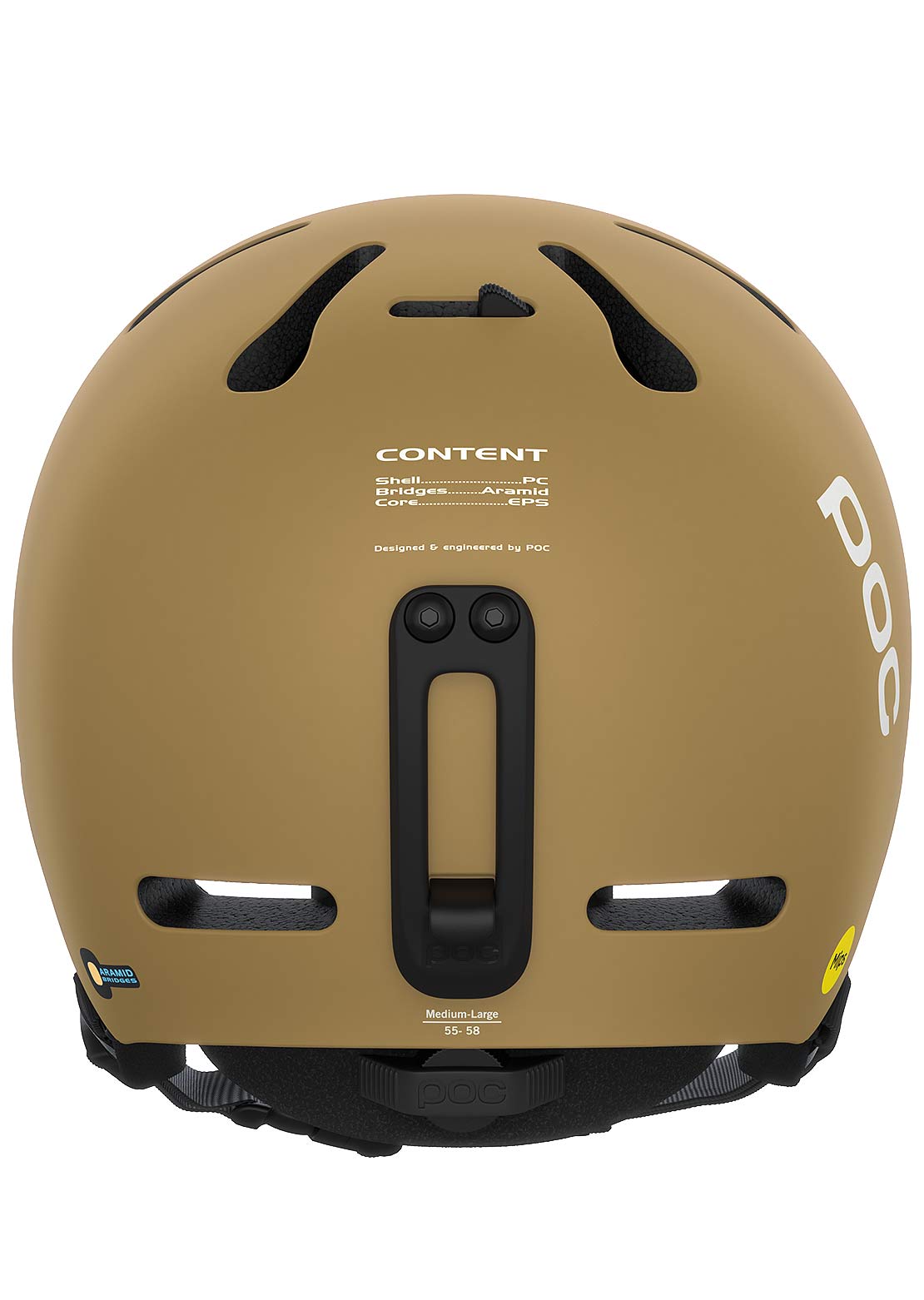 POC Fornix MIPS Helmet Aragonite Brown Matt