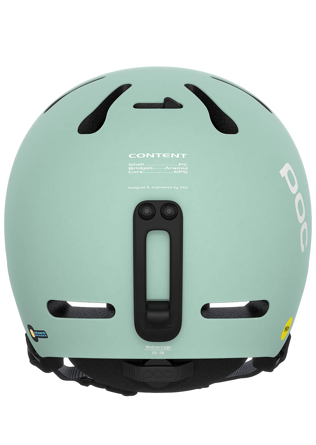 POC Fornix MIPS Helmet Apophyllite Green Matt