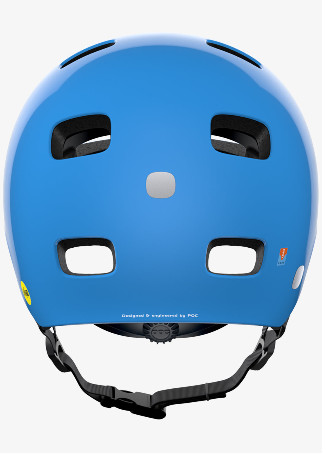 POC Junior Pocito Crane MIPS Mountain Bike Helmet Fluorescent Blue