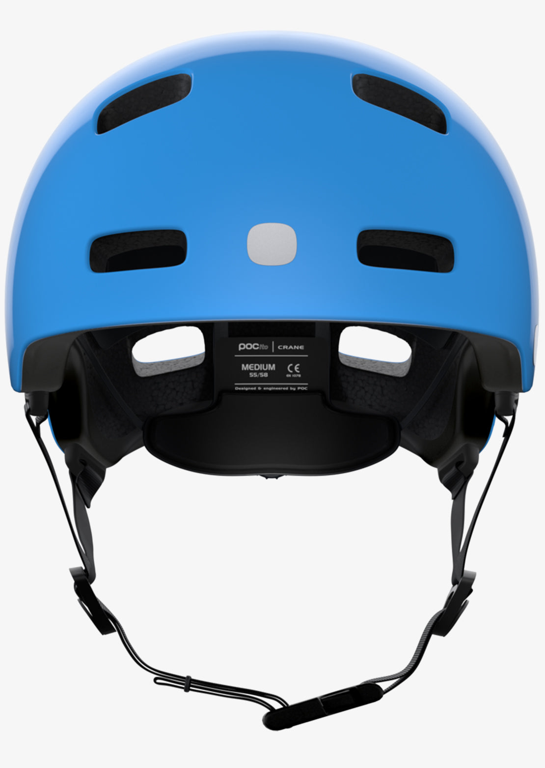 POC Junior Pocito Crane MIPS Mountain Bike Helmet Fluorescent Blue