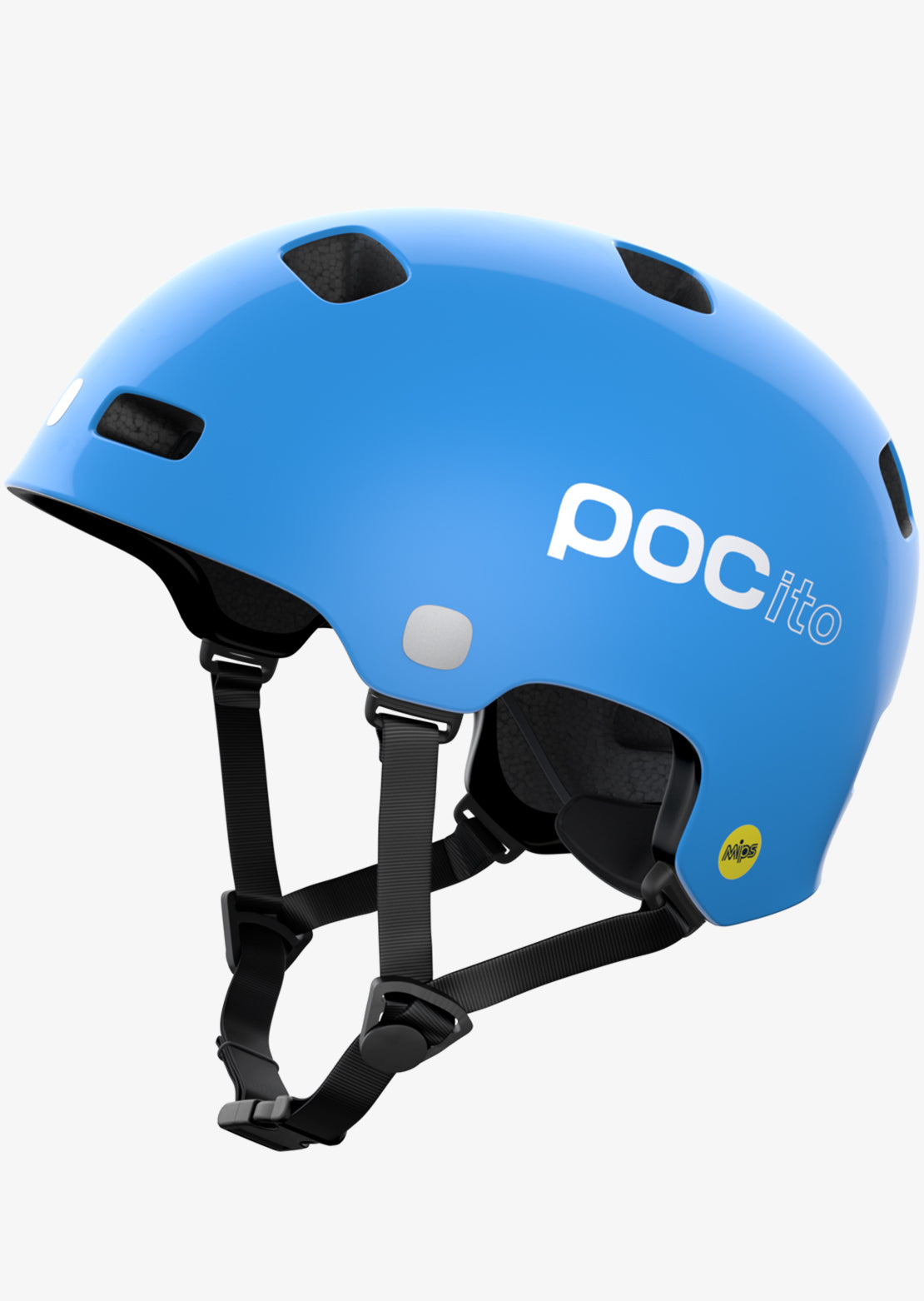 POC Junior Pocito Crane MIPS Mountain Bike Helmet Fluorescent Blue