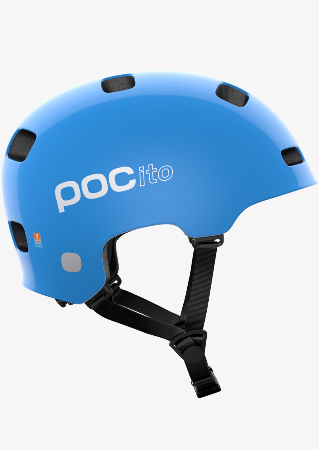 POC Junior Pocito Crane MIPS Mountain Bike Helmet Fluorescent Blue