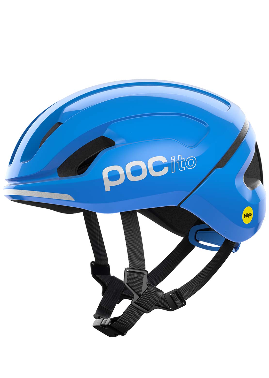 POC Junior Pocito Omne MIPS Mountain Bike Helmet Fluorescent Blue