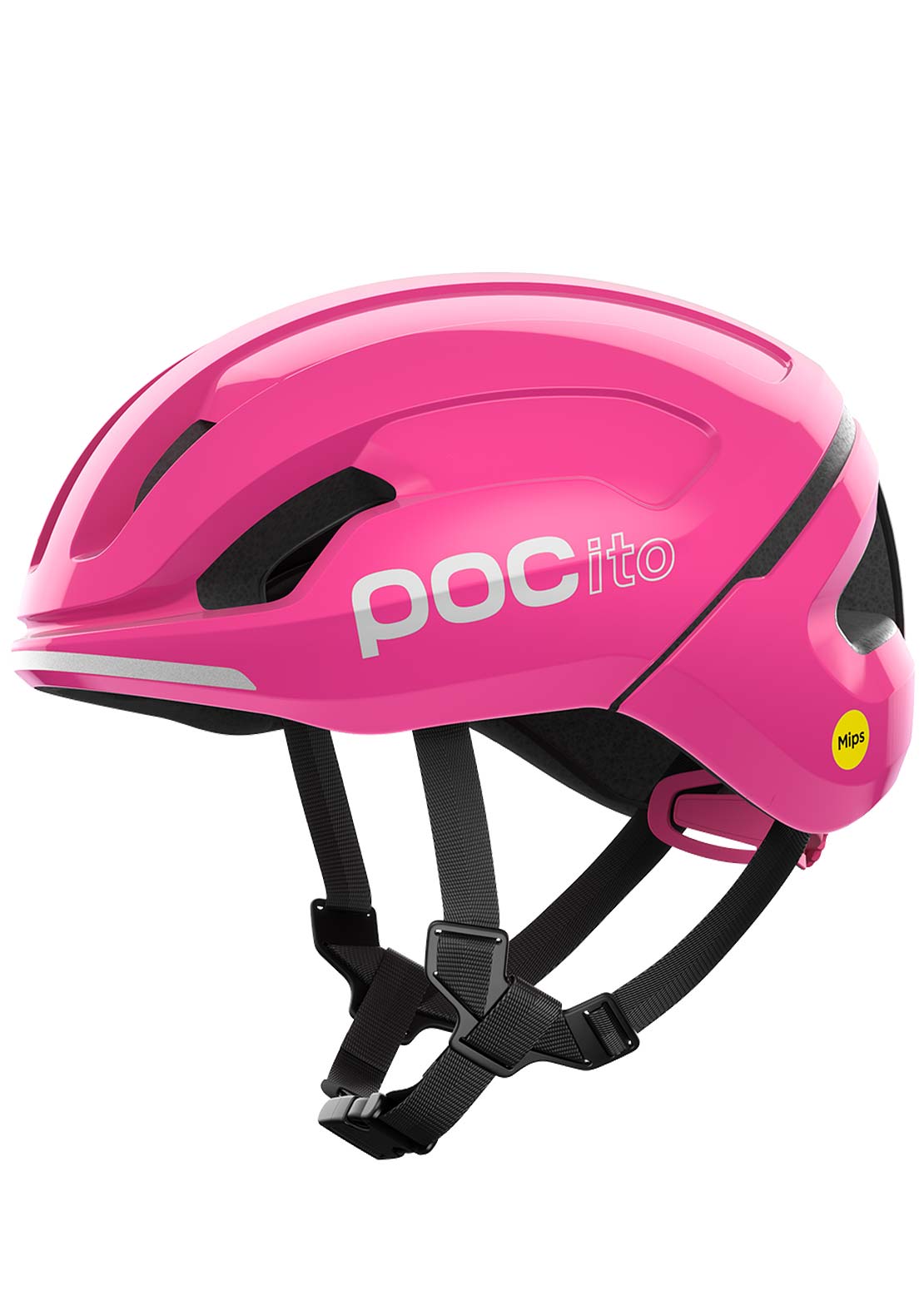 POC Junior Pocito Omne MIPS Mountain Bike Helmet Fluorescent Pink