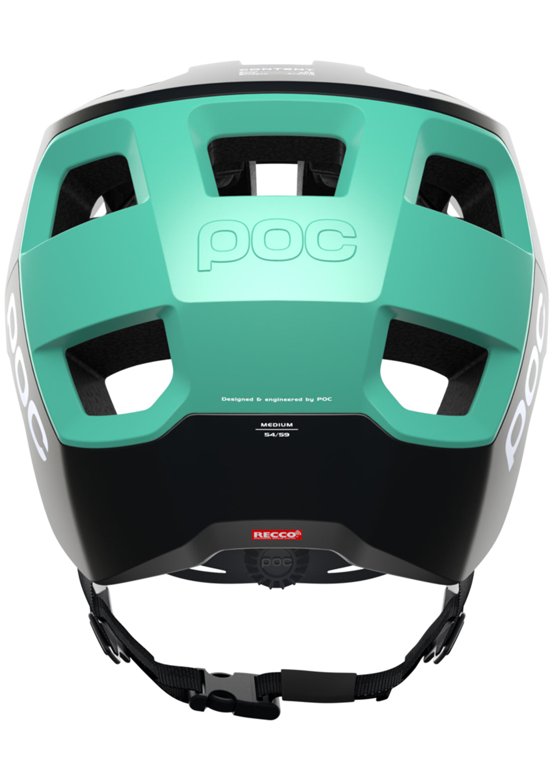 POC Kortal Mountain Bike Helmet Uranium Black/Fluorite Green