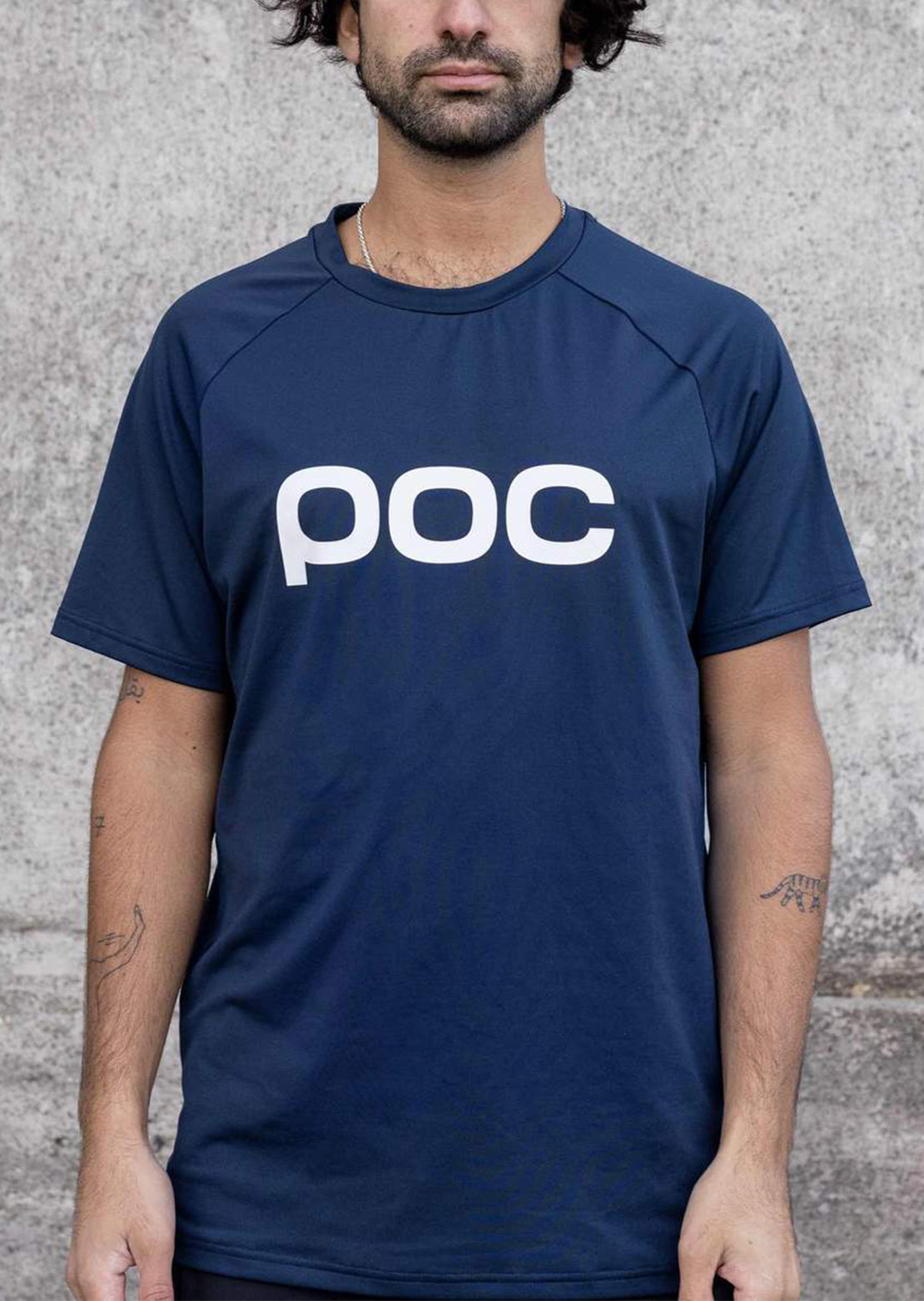 POC Men&#39;s Reform Enduro Bike T-Shirt Turmaline Navy