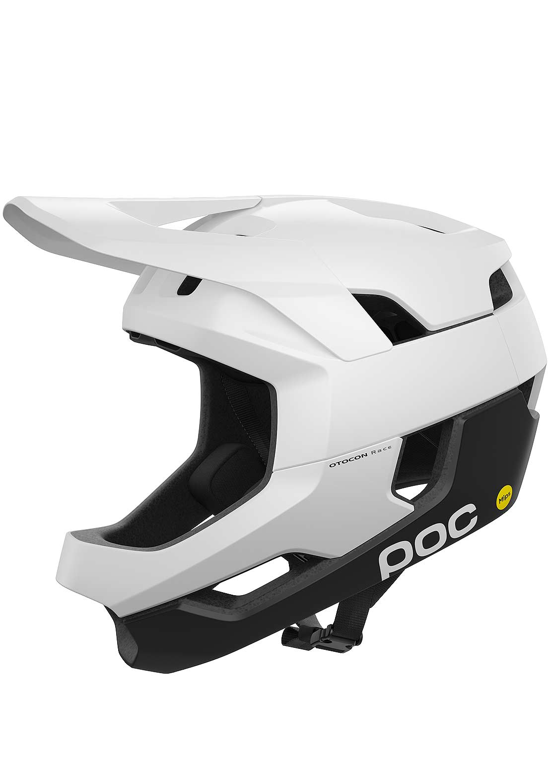 POC Otocon Race MIPS Mountain Bike Helmet Hydrogen White/Uranium Black Matt